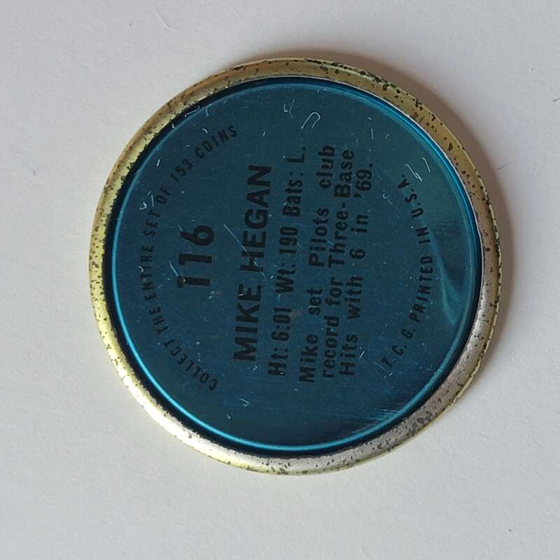 1971 Topps Coins Baseball - Complete your set - Pick your card - Picture 263 of 333