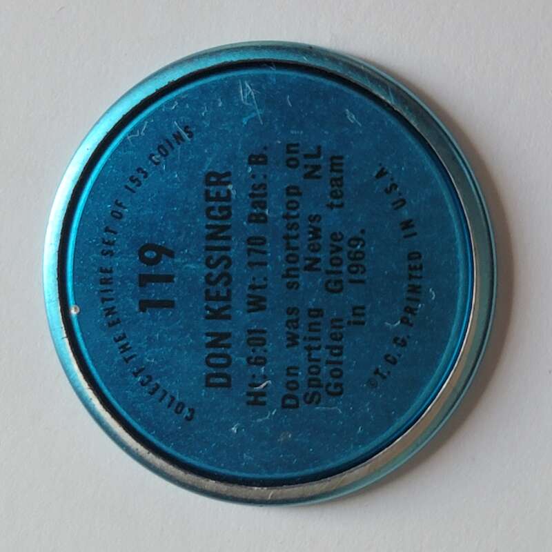 1971 Topps Coins Baseball - Complete your set - Pick your card - Picture 265 of 333