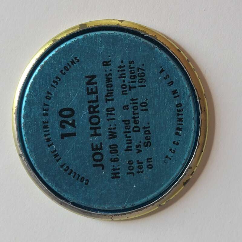 1971 Topps Coins Baseball - Complete your set - Pick your card - Picture 267 of 333