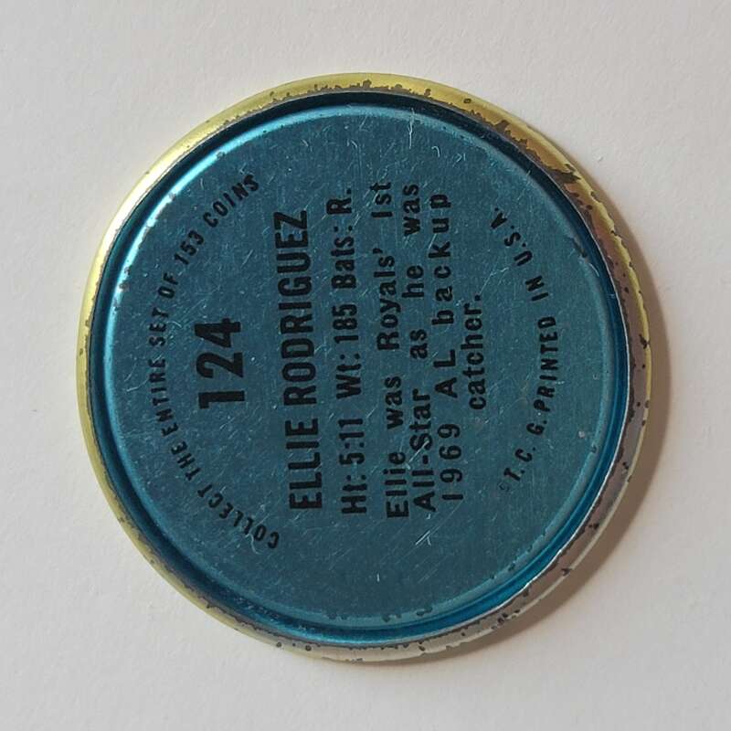 1971 Topps Coins Baseball - Complete your set - Pick your card - Picture 273 of 333