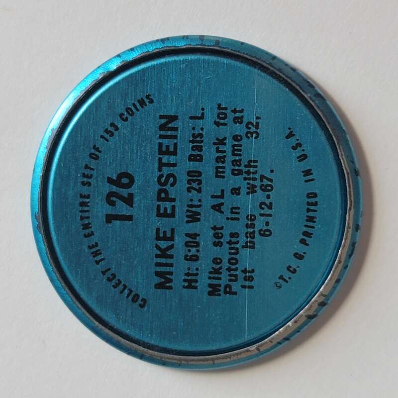 1971 Topps Coins Baseball - Complete your set - Pick your card - Picture 281 of 333