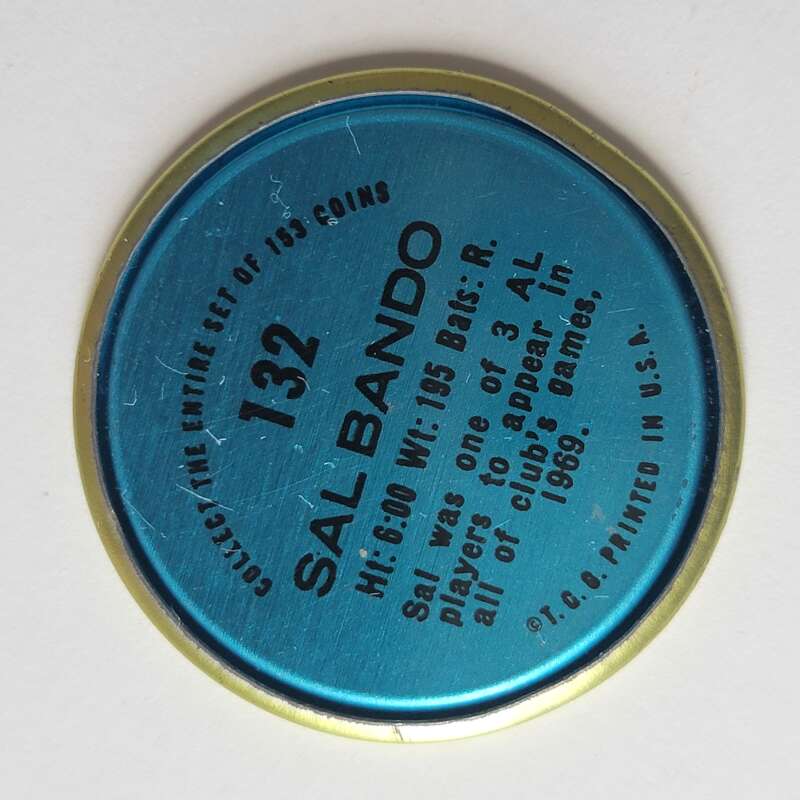 1971 Topps Coins Baseball - Complete your set - Pick your card - Picture 289 of 333