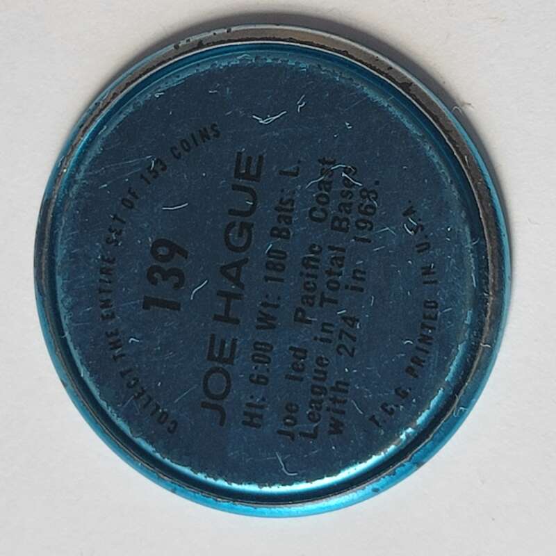 1971 Topps Coins Baseball - Complete your set - Pick your card - Picture 305 of 333