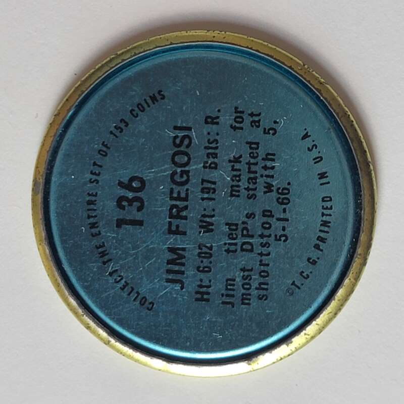 1971 Topps Coins Baseball - Complete your set - Pick your card - Picture 297 of 333