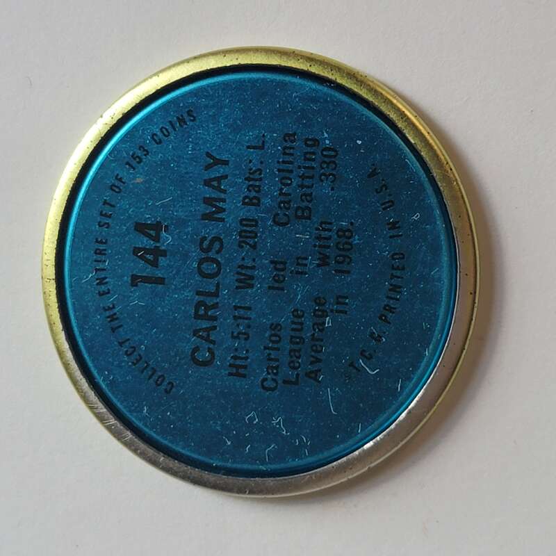 1971 Topps Coins Baseball - Complete your set - Pick your card - Picture 313 of 333