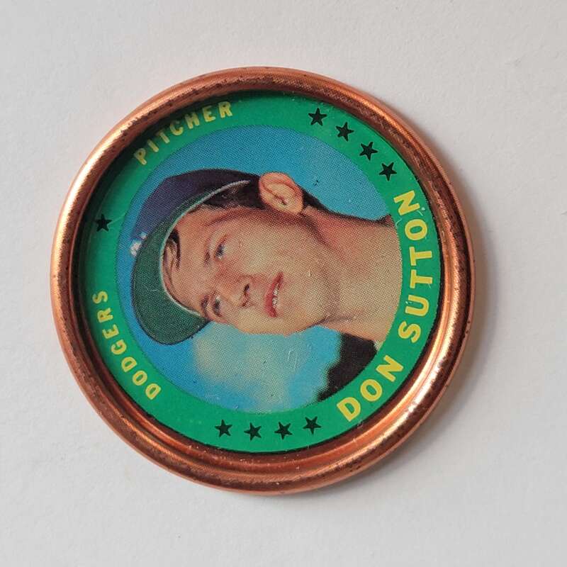 1971 Topps Coins Baseball - Complete your set - Pick your card - Picture 314 of 333