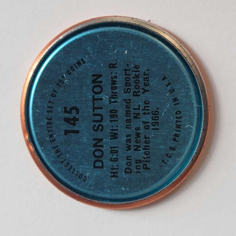 1971 Topps Coins Baseball - Complete your set - Pick your card - Picture 315 of 333