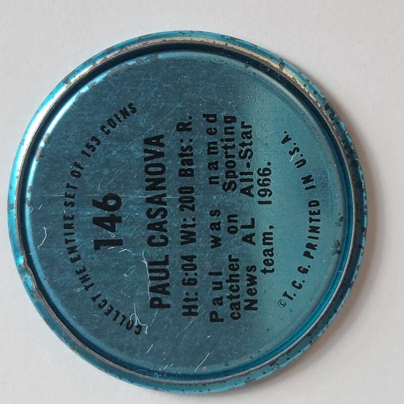 1971 Topps Coins Baseball - Complete your set - Pick your card - Picture 317 of 333