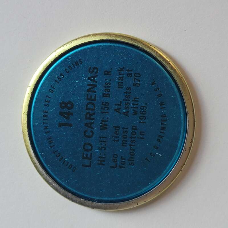 1971 Topps Coins Baseball - Complete your set - Pick your card - Picture 323 of 333