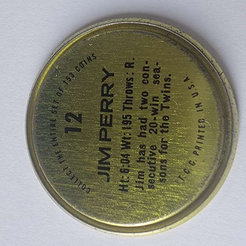 1971 Topps Coins Baseball - Complete your set - Pick your card - Picture 37 of 333