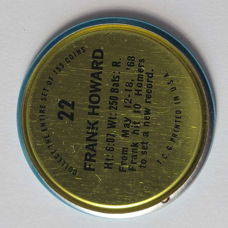 1971 Topps Coins Baseball - Complete your set - Pick your card - Picture 69 of 333