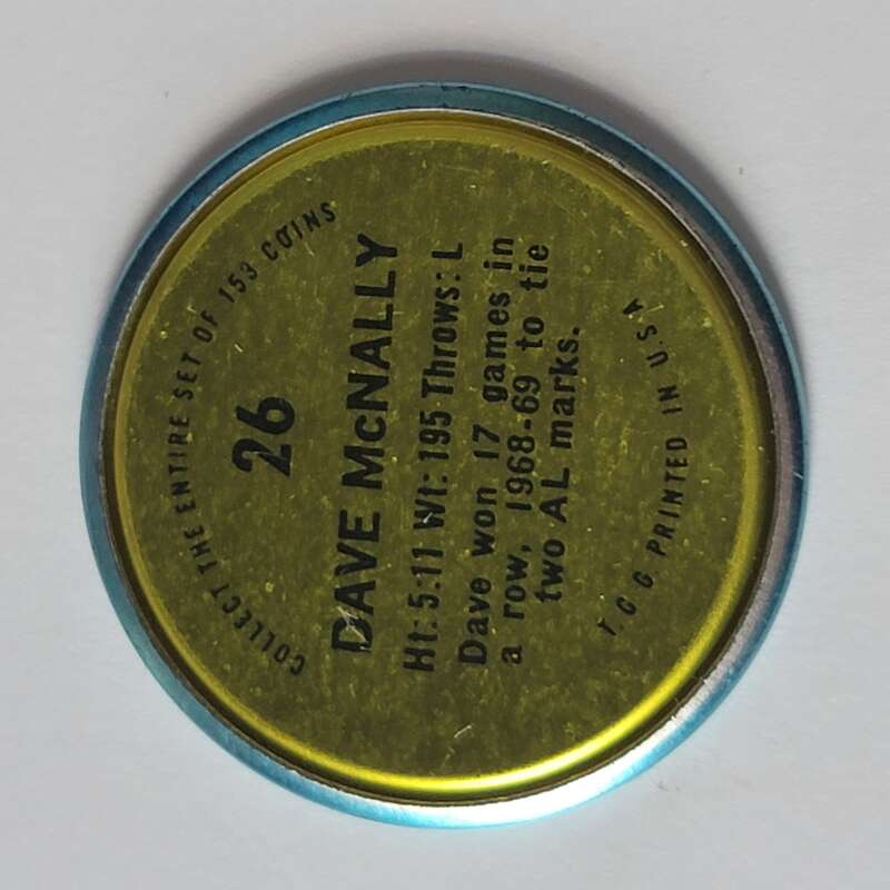 1971 Topps Coins Baseball - Complete your set - Pick your card - Picture 79 of 333