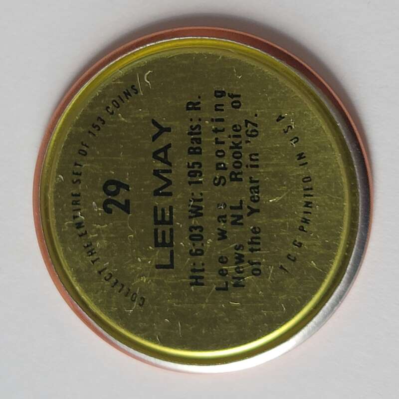 1971 Topps Coins Baseball - Complete your set - Pick your card - Picture 91 of 333