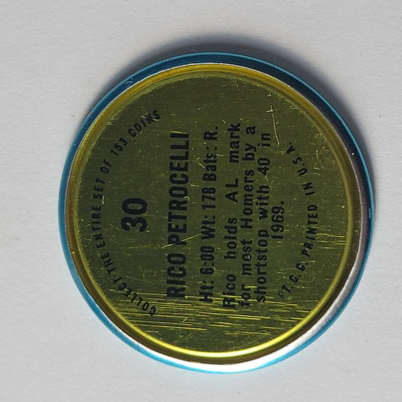 1971 Topps Coins Baseball - Complete your set - Pick your card - Picture 93 of 333