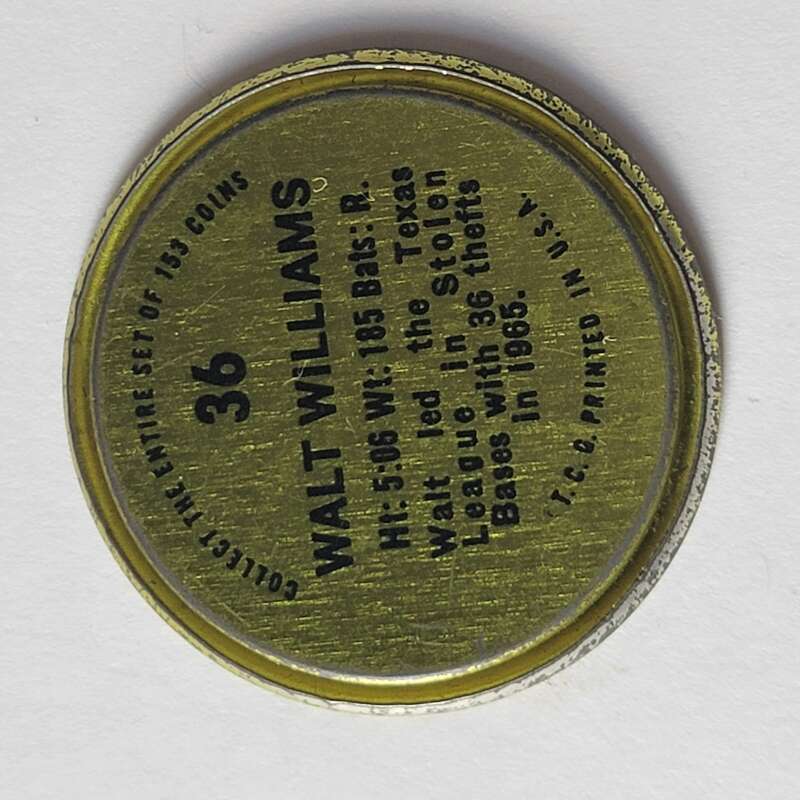 1971 Topps Coins Baseball - Complete your set - Pick your card - Picture 113 of 333