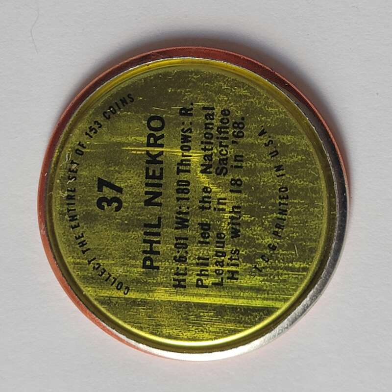 1971 Topps Coins Baseball - Complete your set - Pick your card - Picture 115 of 333