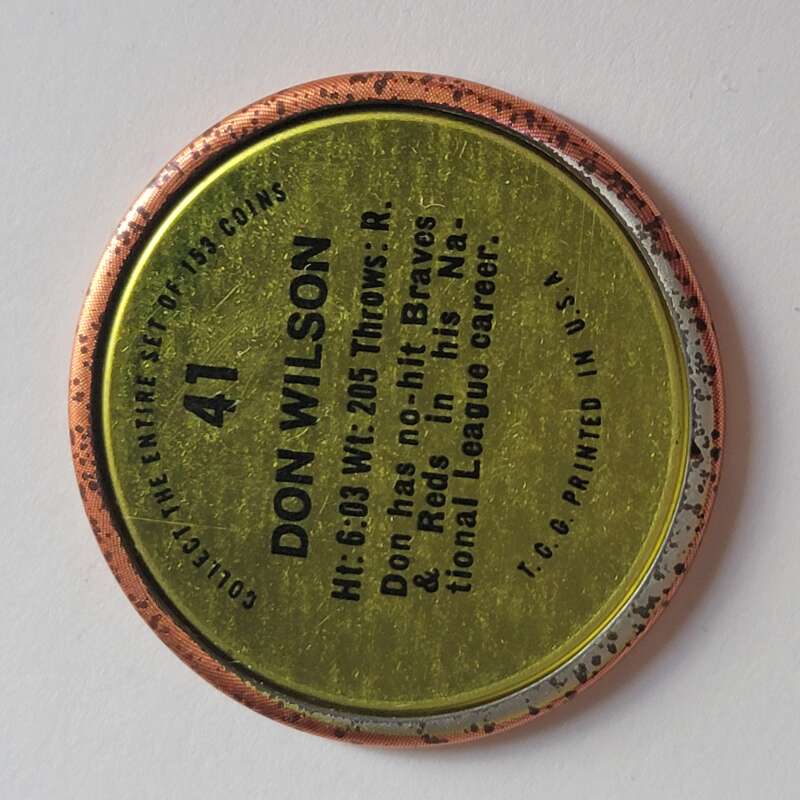 1971 Topps Coins Baseball - Complete your set - Pick your card - Picture 131 of 333