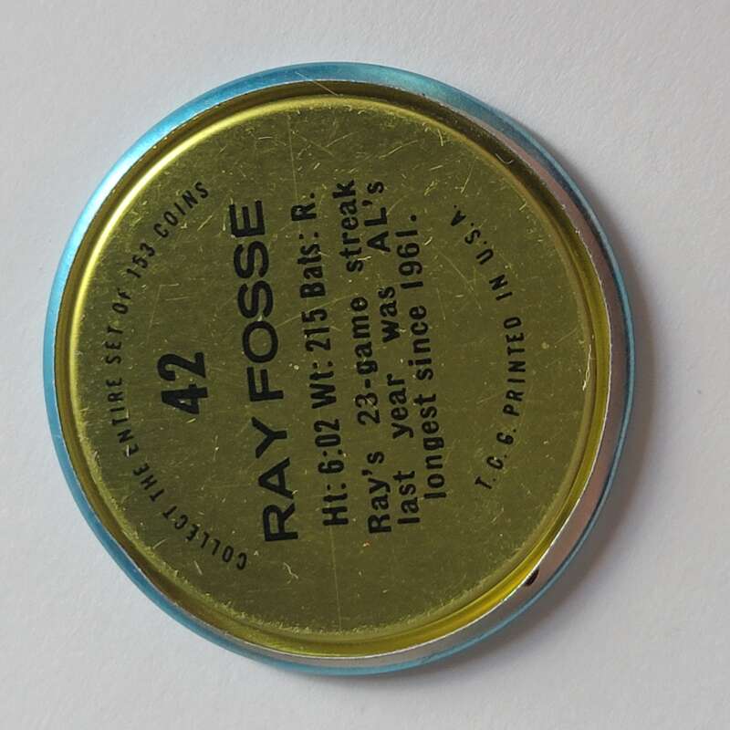 1971 Topps Coins Baseball - Complete your set - Pick your card - Picture 133 of 333