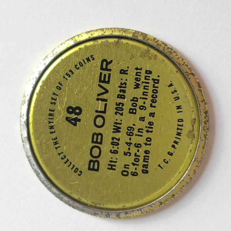 1971 Topps Coins Baseball - Complete your set - Pick your card - Picture 153 of 333