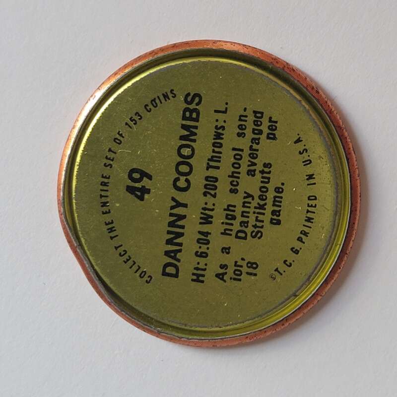 1971 Topps Coins Baseball - Complete your set - Pick your card - Picture 157 of 333