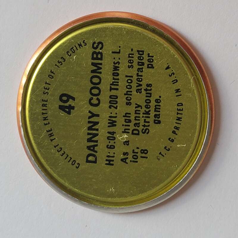 1971 Topps Coins Baseball - Complete your set - Pick your card - Picture 159 of 333