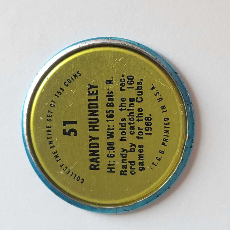 1971 Topps Coins Baseball - Complete your set - Pick your card - Picture 165 of 333