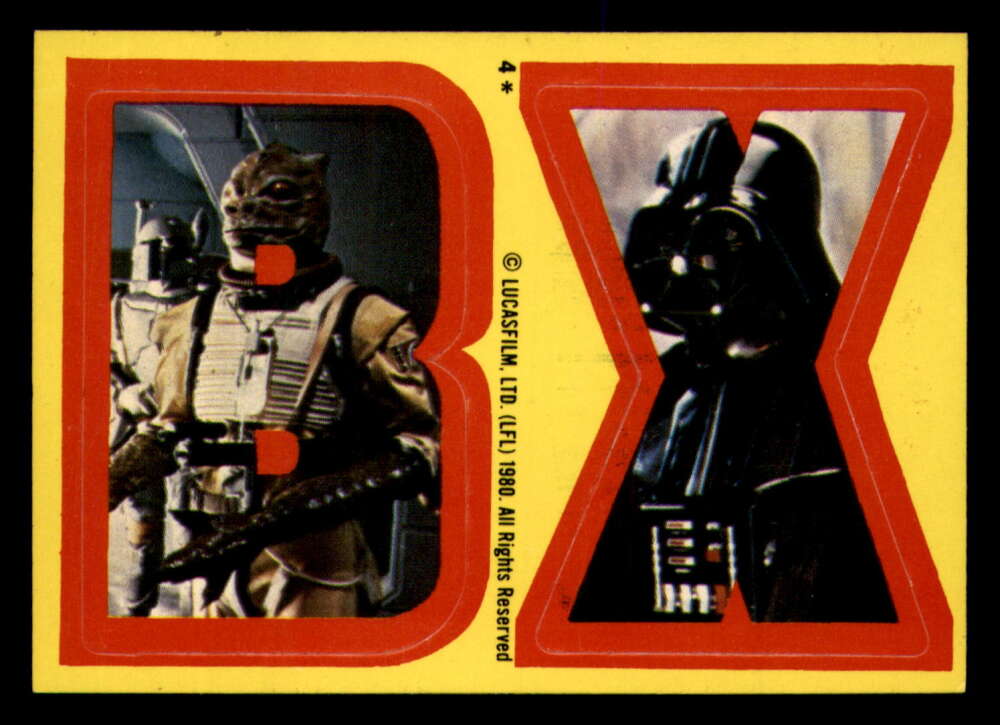 1980 Topps Star Wars Stickers - Complete your set - Pick your card - Picture 10 of 183