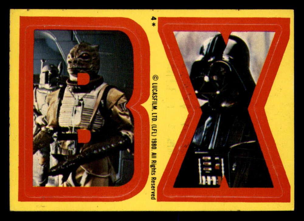 1980 Topps Star Wars Stickers - Complete your set - Pick your card - Picture 8 of 183