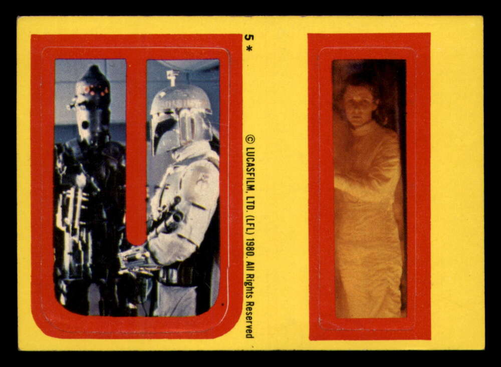 1980 Topps Star Wars Stickers - Complete your set - Pick your card - Picture 16 of 183