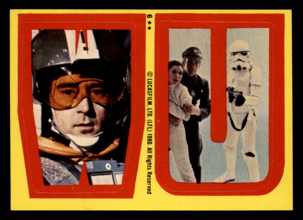 1980 Topps Star Wars Stickers - Complete your set - Pick your card - Picture 18 of 183
