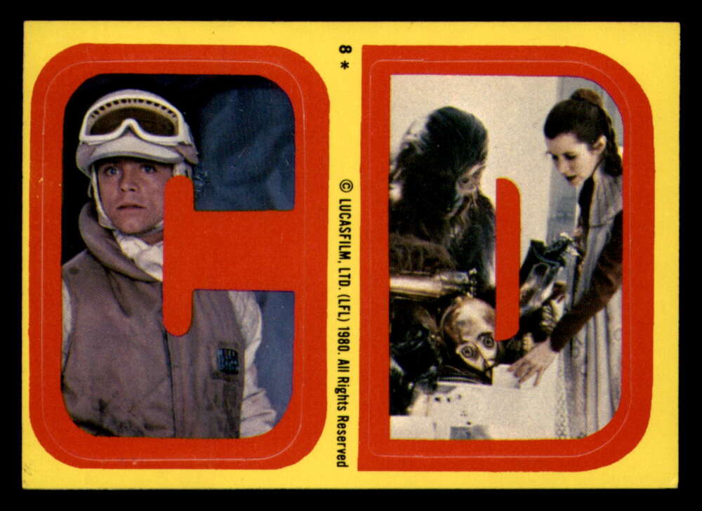 1980 Topps Star Wars Stickers - Complete your set - Pick your card - Picture 24 of 183