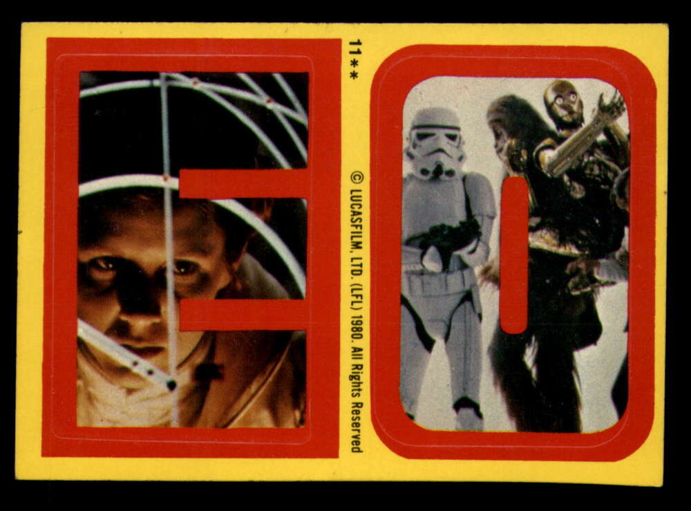 1980 Topps Star Wars Stickers - Complete your set - Pick your card - Picture 44 of 183