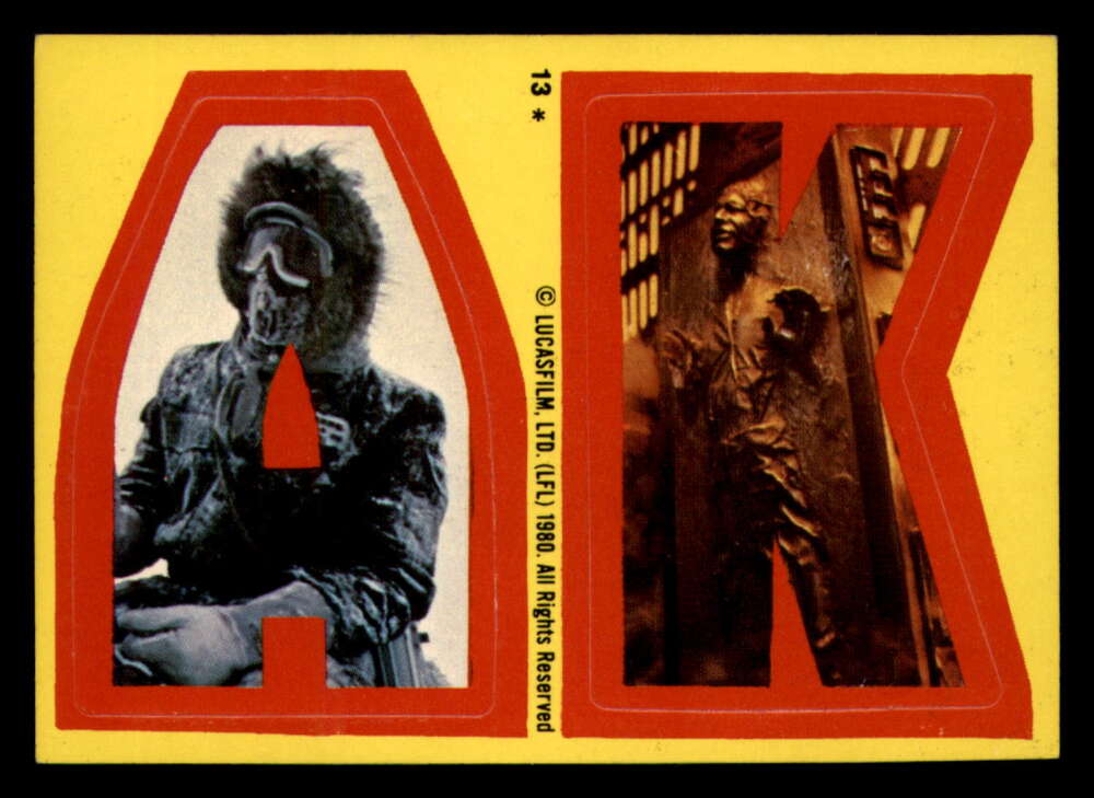 1980 Topps Star Wars Stickers - Complete your set - Pick your card - Picture 48 of 183