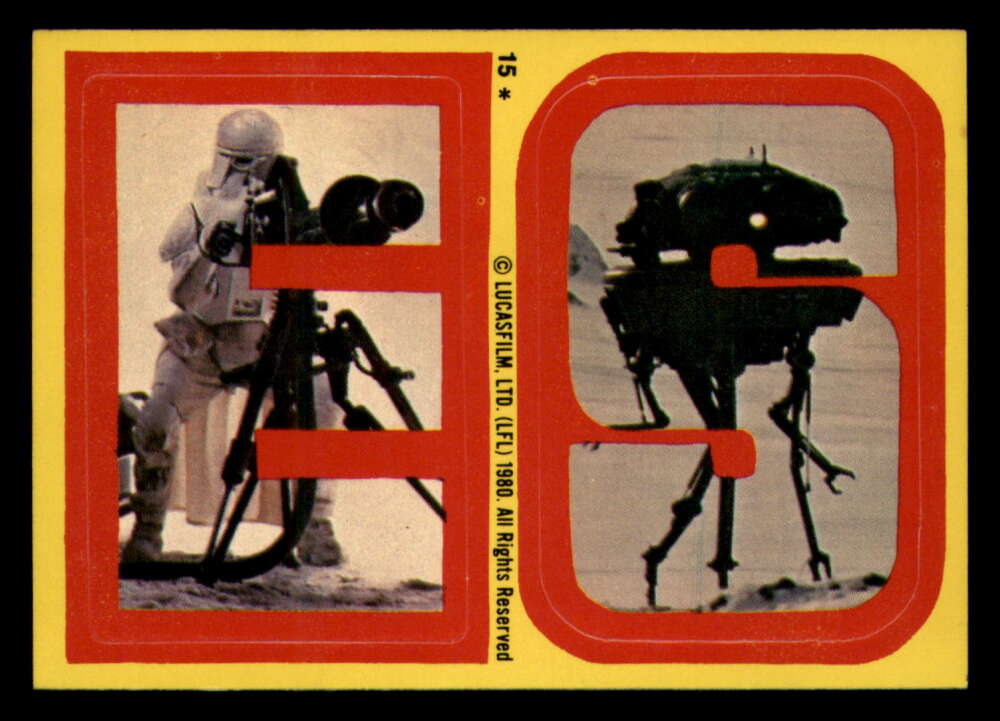 1980 Topps Star Wars Stickers - Complete your set - Pick your card - Picture 64 of 183