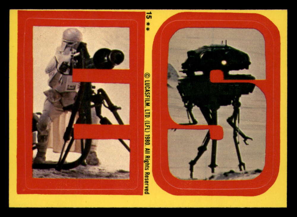 1980 Topps Star Wars Stickers - Complete your set - Pick your card - Picture 62 of 183