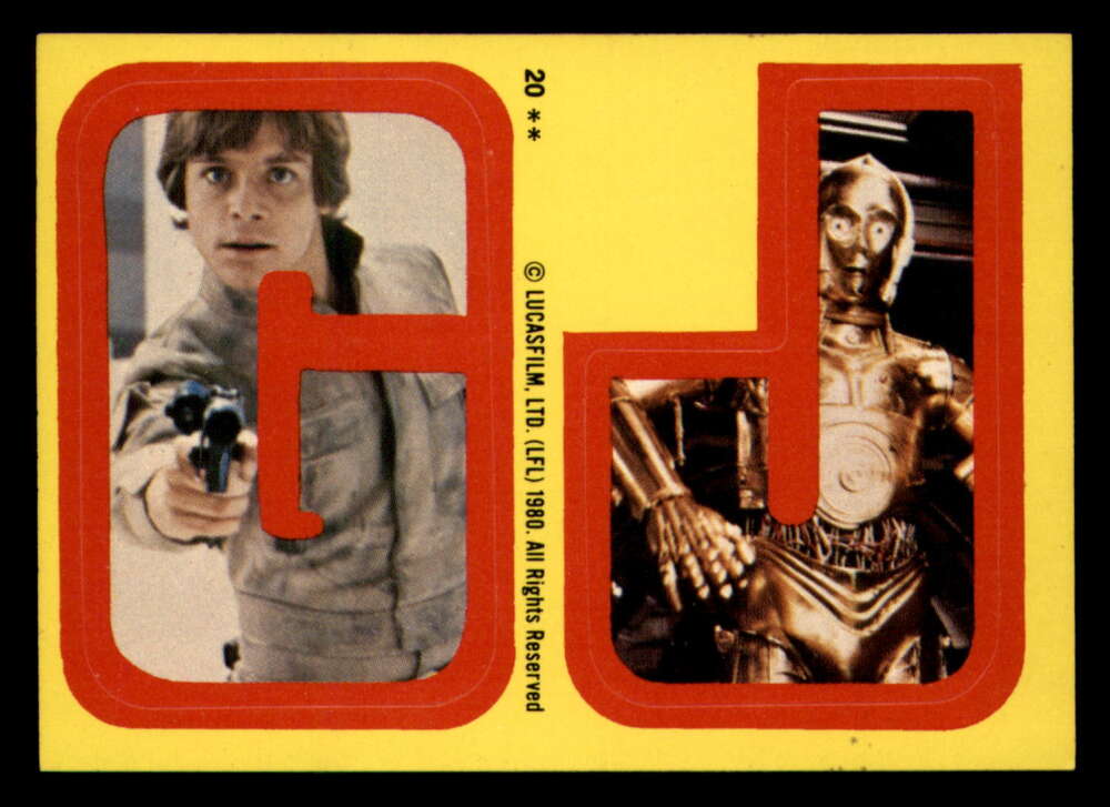 1980 Topps Star Wars Stickers - Complete your set - Pick your card - Picture 82 of 183