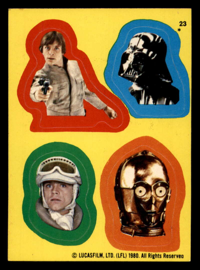 1980 Topps Star Wars Stickers - Complete your set - Pick your card - Picture 96 of 183