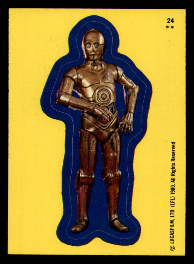 1980 Topps Star Wars Stickers - Complete your set - Pick your card - Picture 100 of 183
