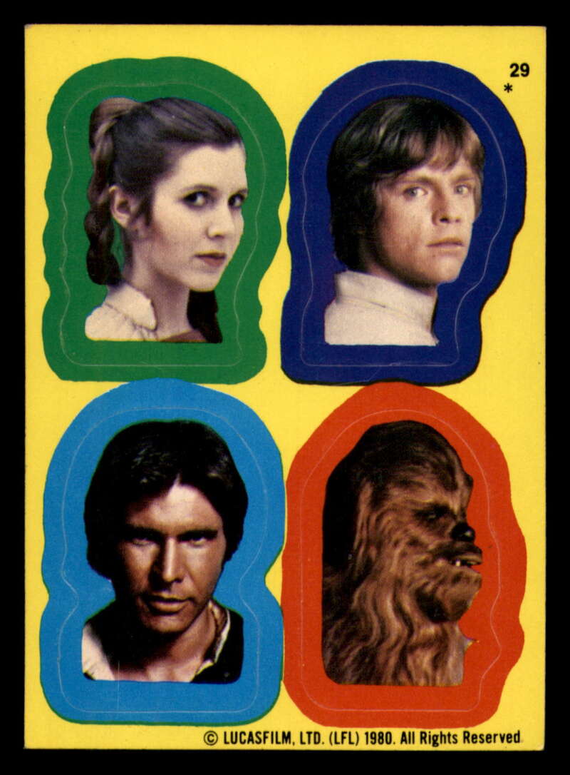 1980 Topps Star Wars Stickers - Complete your set - Pick your card - Picture 114 of 183