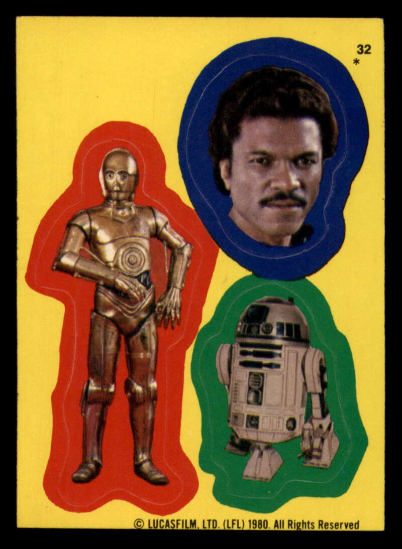 1980 Topps Star Wars Stickers - Complete your set - Pick your card - Picture 124 of 183