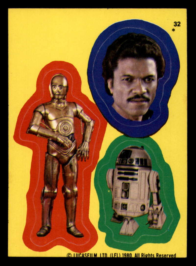 1980 Topps Star Wars Stickers - Complete your set - Pick your card - Picture 126 of 183