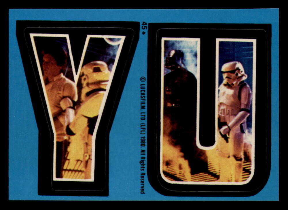 1980 Topps Star Wars Stickers - Complete your set - Pick your card - Picture 148 of 183