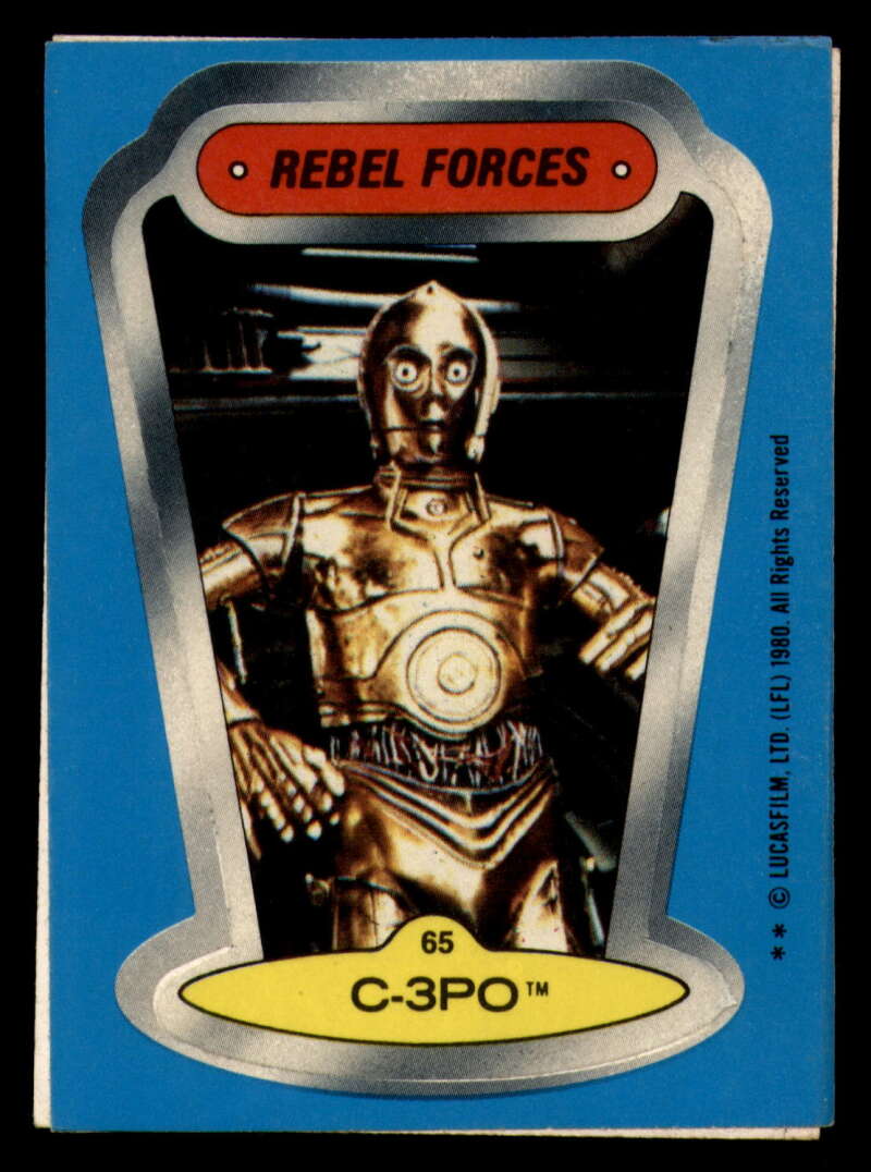 1980 Topps Star Wars Stickers - Complete your set - Pick your card - Picture 182 of 183