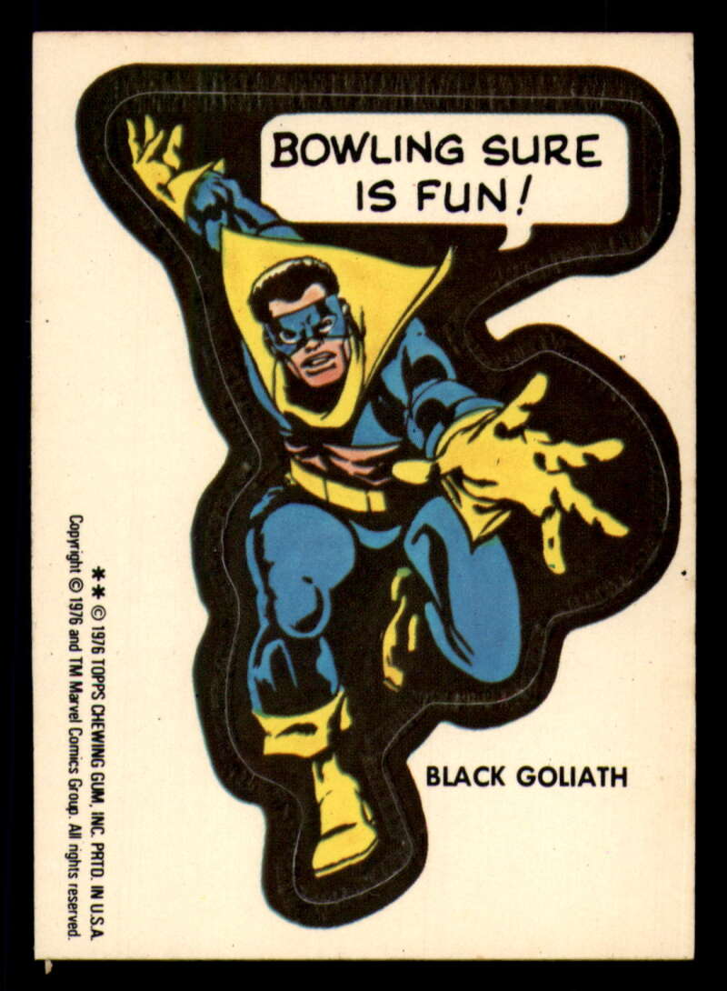 1976 Topps Marvel Super Heroes Stickers - Complete your set - Pick your card - Picture 2 of 117