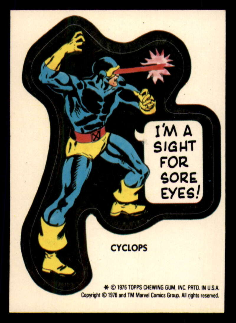 1976 Topps Marvel Super Heroes Stickers - Complete your set - Pick your card - Picture 12 of 117