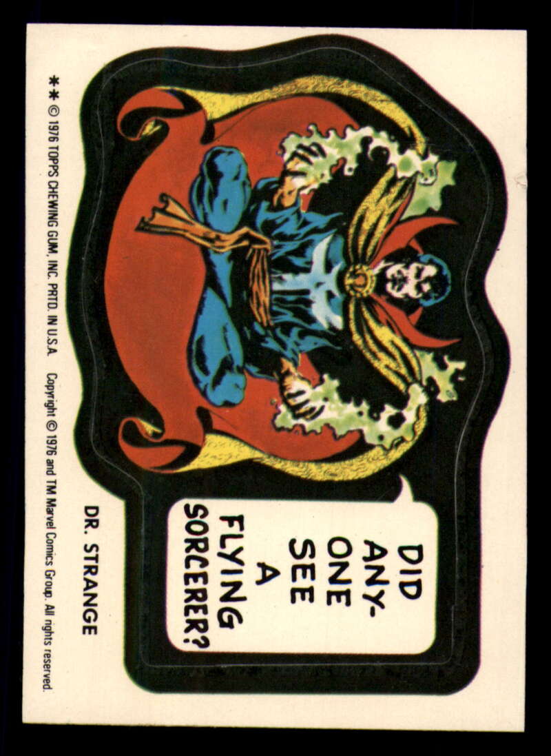 1976 Topps Marvel Super Heroes Stickers - Complete your set - Pick your card - Picture 22 of 117