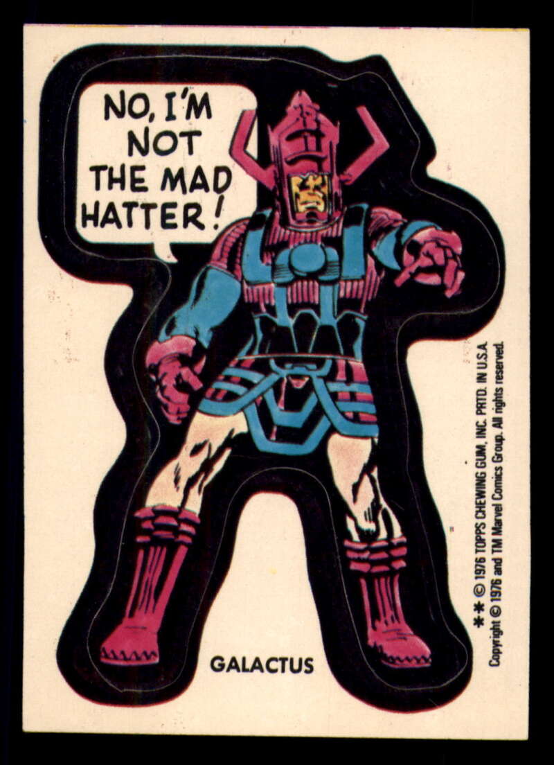 1976 Topps Marvel Super Heroes Stickers - Complete your set - Pick your card - Picture 32 of 117