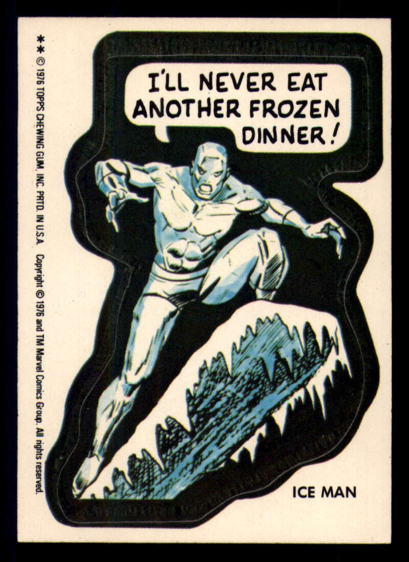 1976 Topps Marvel Super Heroes Stickers - Complete your set - Pick your card - Picture 46 of 117