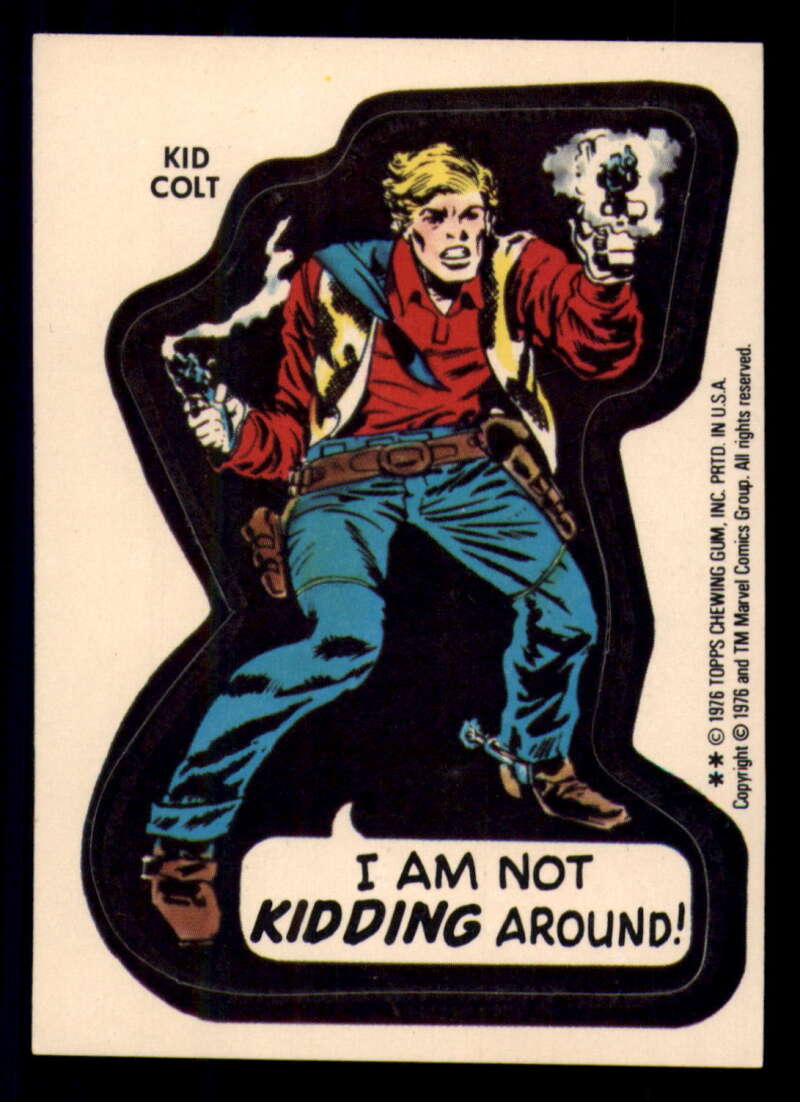 1976 Topps Marvel Super Heroes Stickers - Complete your set - Pick your card - Picture 58 of 117