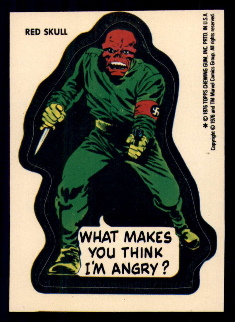 1976 Topps Marvel Super Heroes Stickers - Complete your set - Pick your card - Picture 70 of 117